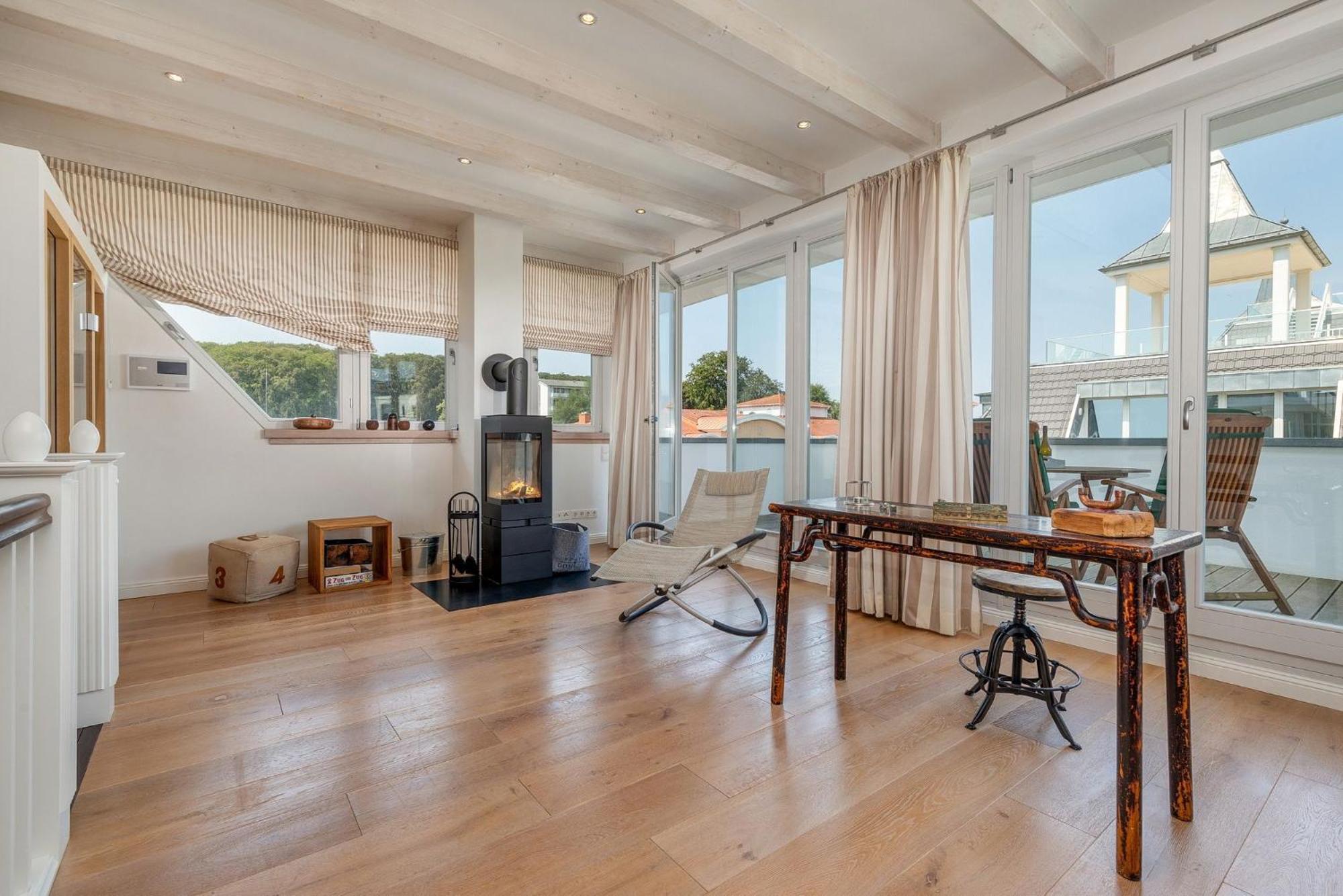 Villa Theres Penthouse Seaside Зеллин Экстерьер фото