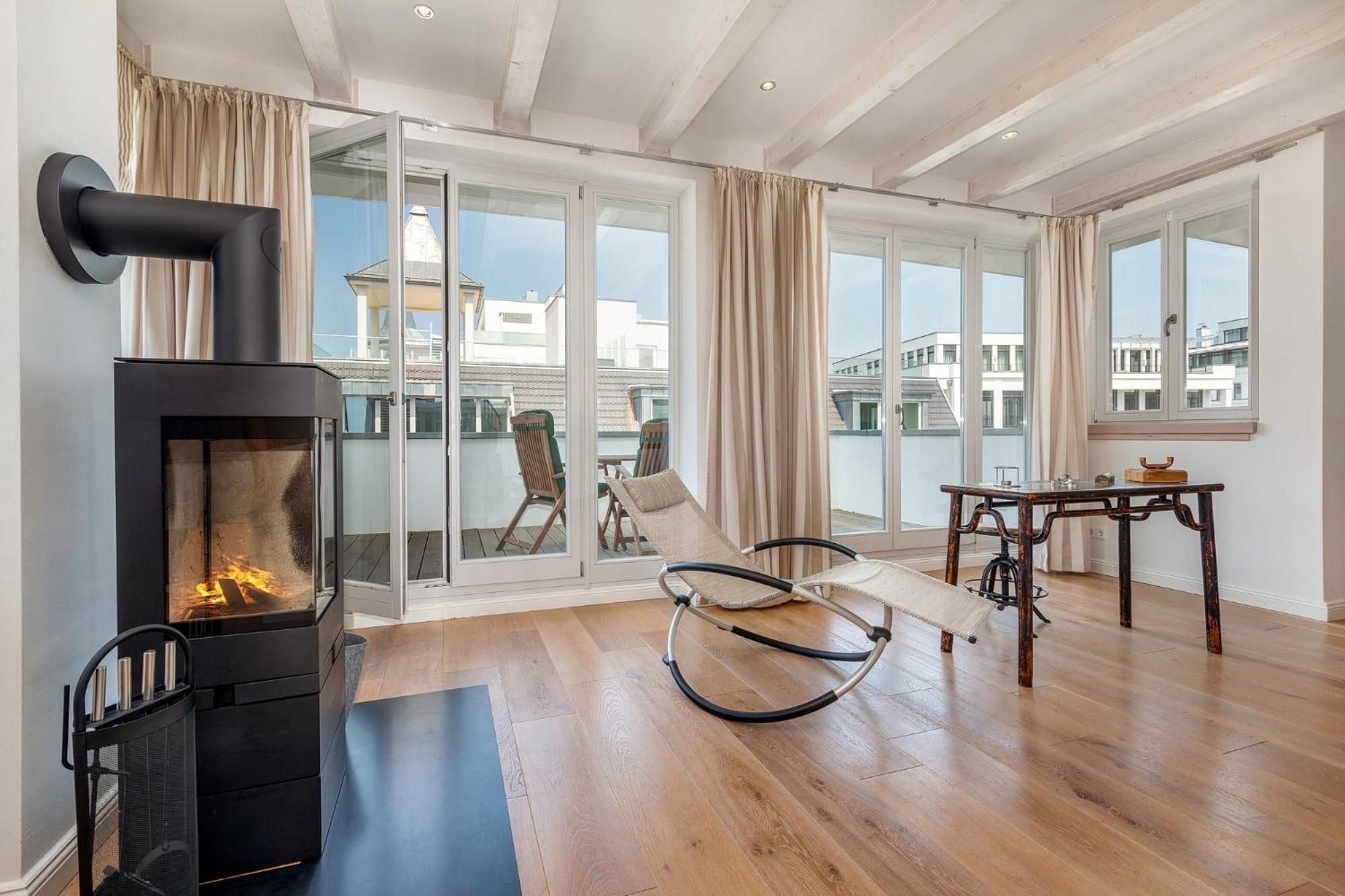 Villa Theres Penthouse Seaside Зеллин Экстерьер фото